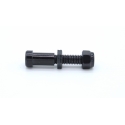 Lower handlebar pivot pin, nut & lock nuts